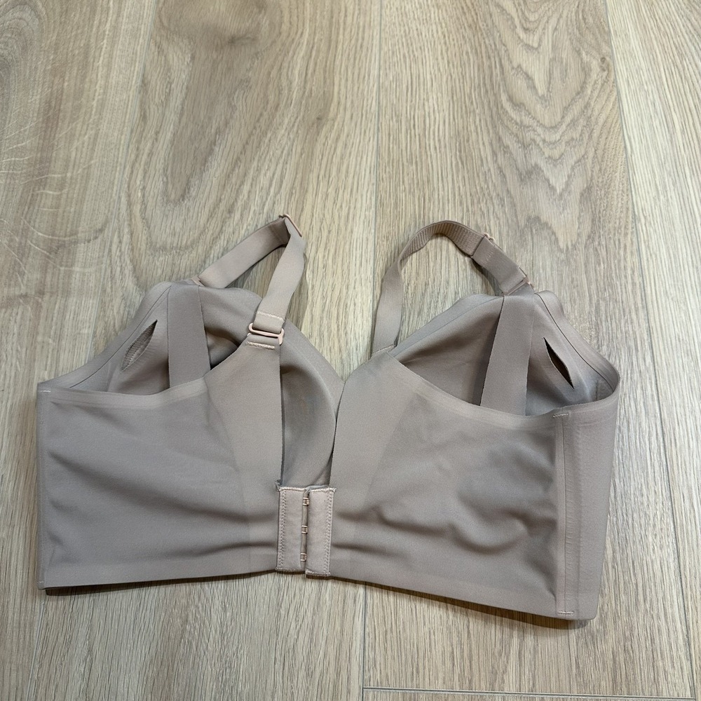 Momcozy Nursing Bra L Beige Maternity Breastfeeding Pumping Comfort - Picture 4 of 5